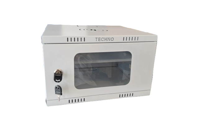 رک DVR چهار یونیت درب شیشه ای برند تکنو ارتباط