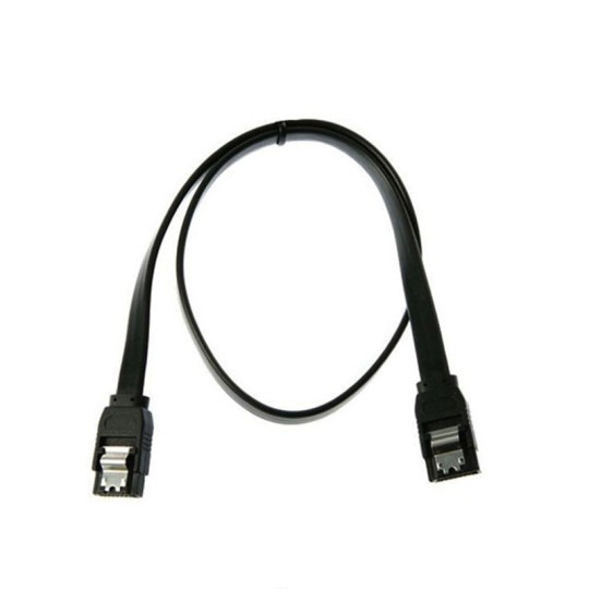 کابل دیتا ساتا مشکی Sata 3.0 6GB/S ا Sata 3.0 Data 40cm Cable