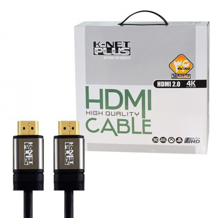 کابل HDMI 4K 2.0 کی نت پلاس با طول 10 متر مدل KP-CH20100