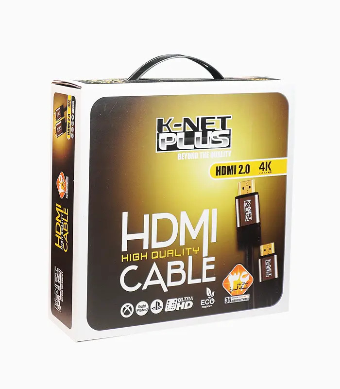 کابل HDMI 4K 2.0 کی نت پلاس با طول 40 متر مدل KP-CH20400