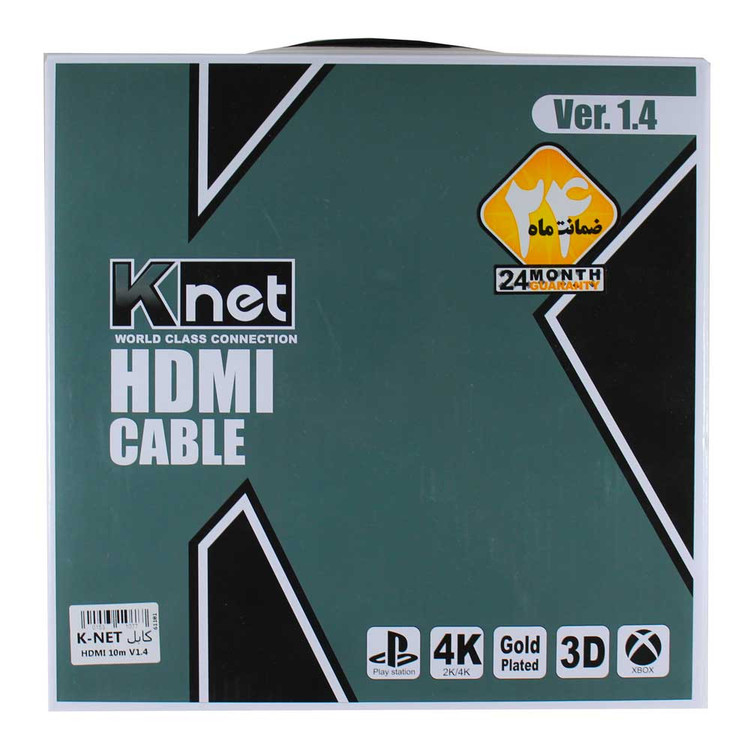 کابل HDMI 1.4 Knet 4K کی نت 15m