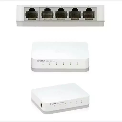 سوئیچ دسکتاپ 5 پورت گیگابیتی دی-لینک مدل DGS-1005A