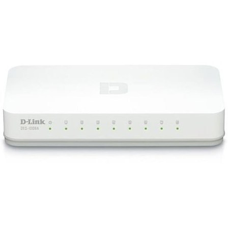 سوئیچ دسکتاپ 8 پورت گیگابیتی دی-لینک مدل DGS-1008A