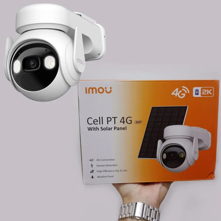 دوربین مداربسته 3 مگاپیکسل سولار سیمکارتی ایمو Imou Cell PT 4G Solar