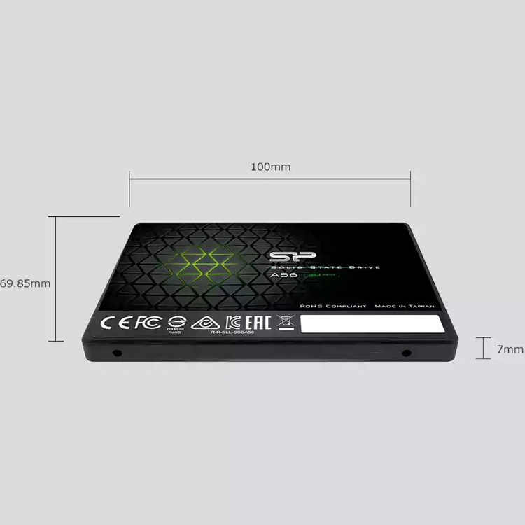 اس اس دی اینترنال SATA3.0 سیلیکون پاور مدل Ace A56 ظرفیت 256 گیگابایت