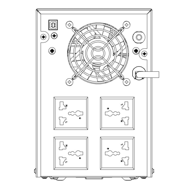 یو پی اس هایک ویژن مدل DS-UPS3000