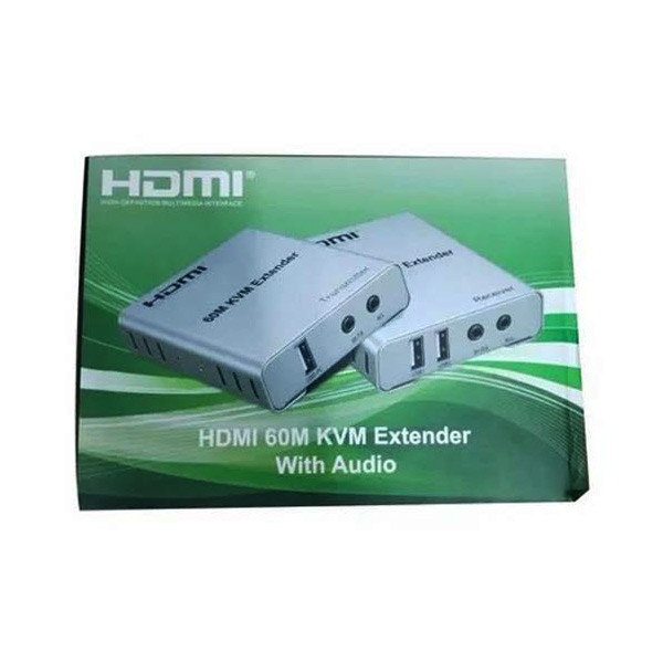 اکستندر HDMI KVM ونتولینک 60 متری با خروجی صدا