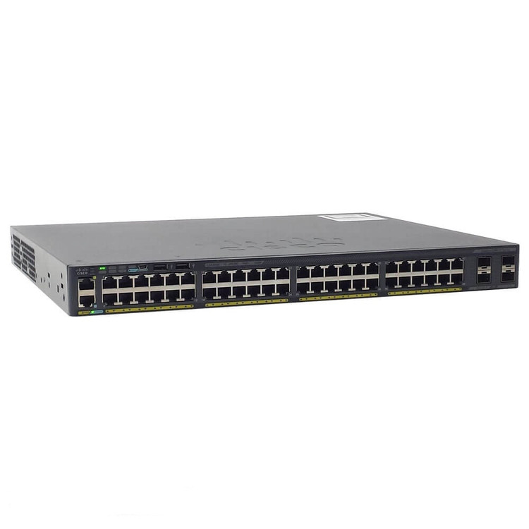 سوئیچ مدیریتی سیسکو 48 پورتی WS-C2960X-48LPS-L