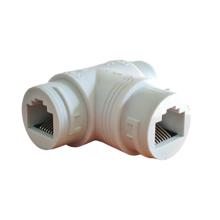 تبدیل یک به دو کابل شبکه کیوپلاس مدل QPLUS PL-PS102W