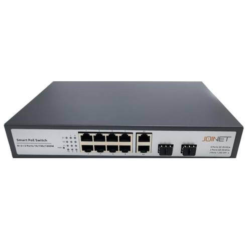 سوئیچ شبکه 8 پورت PoE گیگ جوینت مدل JN-8022GS