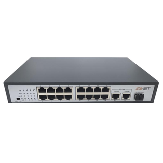 سوئیچ شبکه 16 پورت PoE جوینت مدل JN-1621EGS