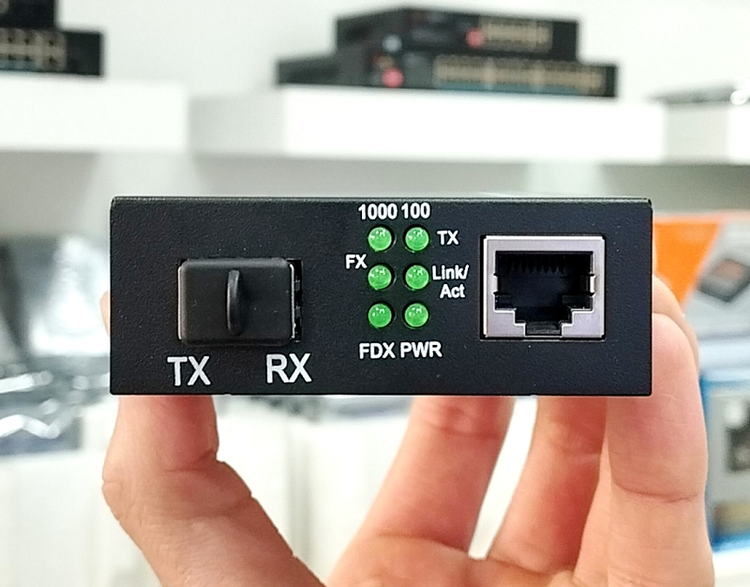 مدیا کانورتر ماژول خور فیبر نوری جوینت مدل JN-1001-SFP