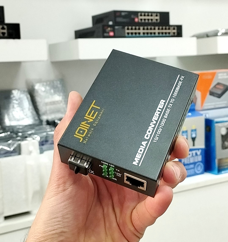 مدیا کانورتر ماژول خور فیبر نوری جوینت مدل JN-1001-SFP