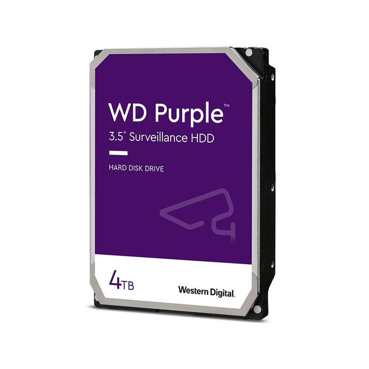 هارد اینترنال وسترن دیجیتال بنفش مدل Purple WD43PURZ ظرفیت 4 ترابایت (شرکتی)