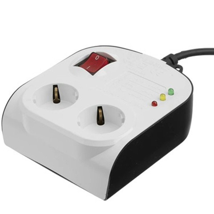 محافظ 2 راه ارتدار دیجیتال پارت الکتریک با کلید و کابل 1.8 متری کد 8787