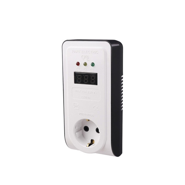 محافظ ولتاژ ارت دار پارت الکتریک تک خانه پکیج کد 2836