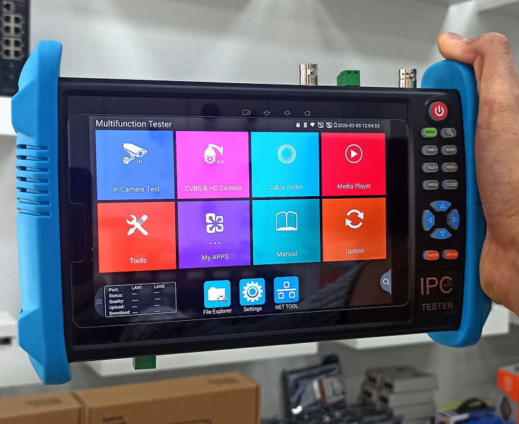 تستر دوربین مداربسته مدل IPC-9800 ADH pro