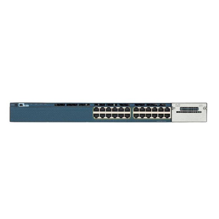 سوئیچ شبکه 24 پورت برند سیسکو مدل WS-C3560X-24T-L