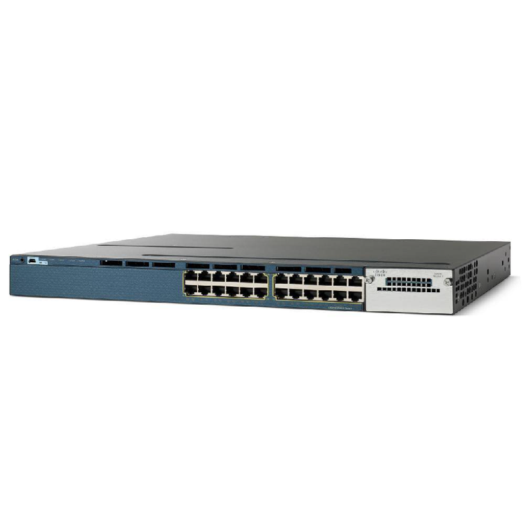 سوئیچ شبکه 24 پورت برند سیسکو مدل WS-C3560X-24T-S