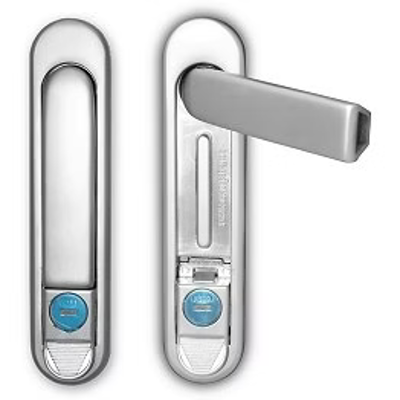 قفل سوئیچ دار عمودی نقره ای (متوسط) مدل AB301-2 جوینت
