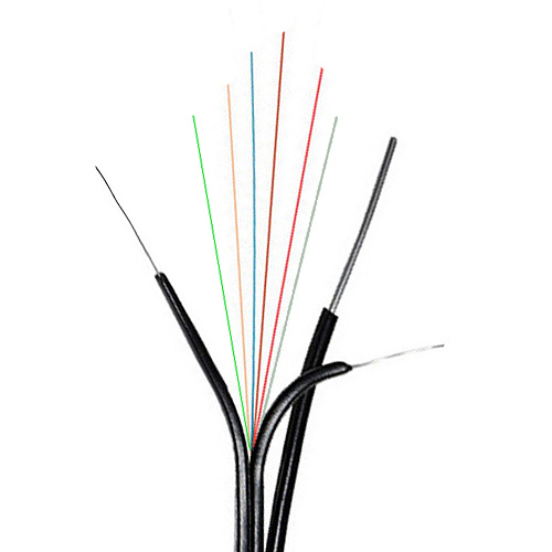 کابل دراپ فیبر نوری 6 کور 3 مهار FTTH برند نیرا