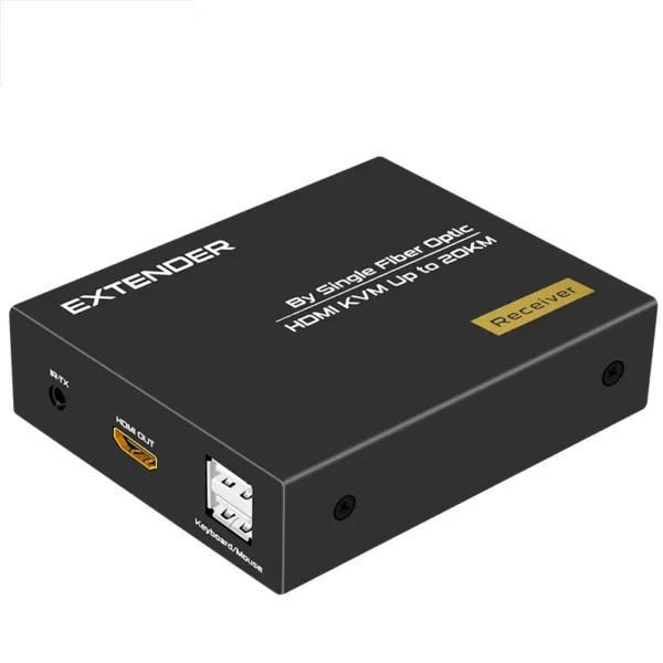 کی وی ام اکستندر HDMI فیبر نوری تا فاصله 20 کیلومتر مدل HUK20