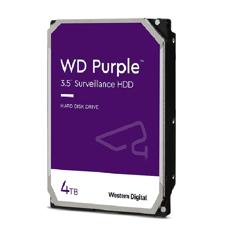 هارد اینترنال وسترن دیجیتال بنفش مدل Purple WD40PURX ظرفیت 4 ترابایت (شرکتی)