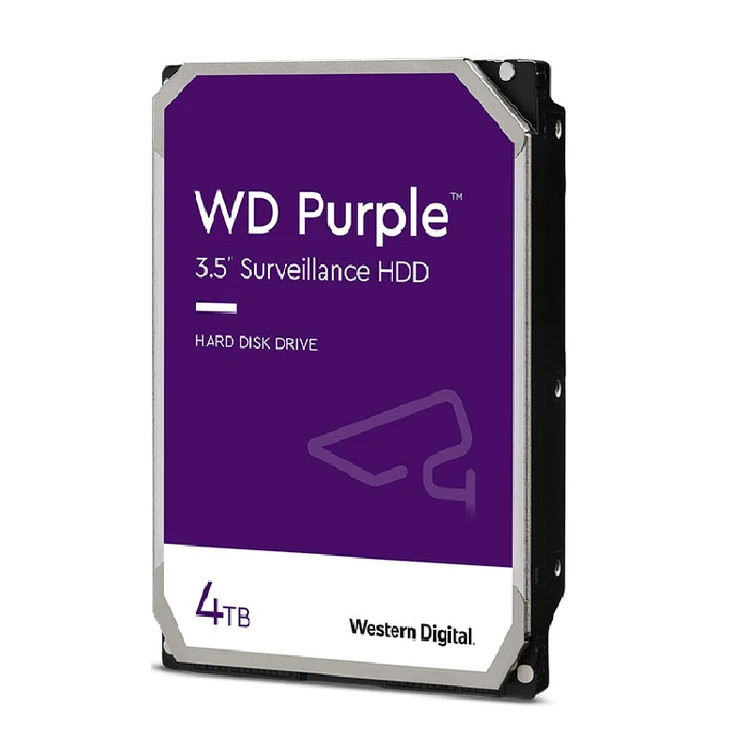 هارد اینترنال وسترن دیجیتال بنفش مدل Purple WD40PURX ظرفیت 4 ترابایت (شرکتی)